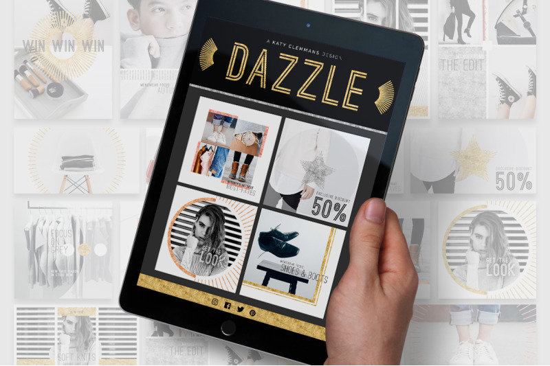 dazzle-social-media-template-pack