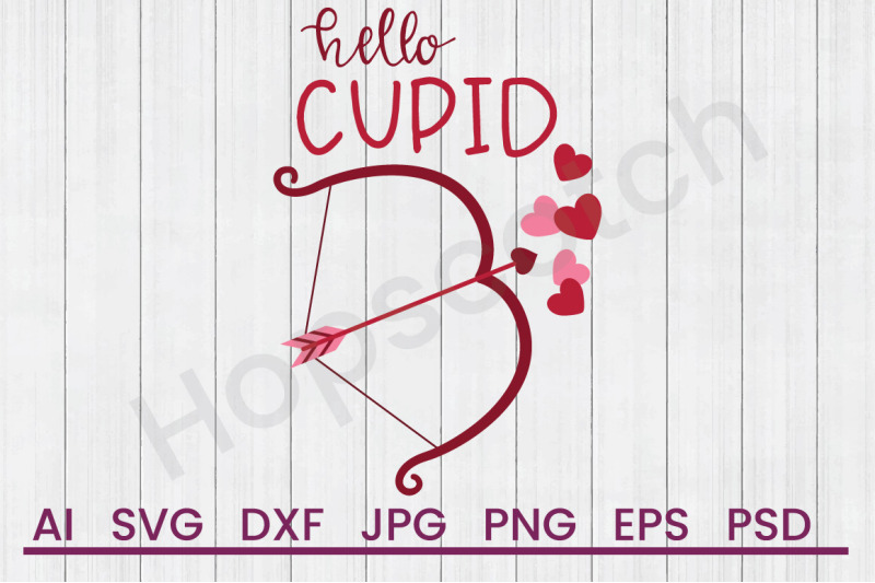 hello-cupid-svg-file-dxf-file