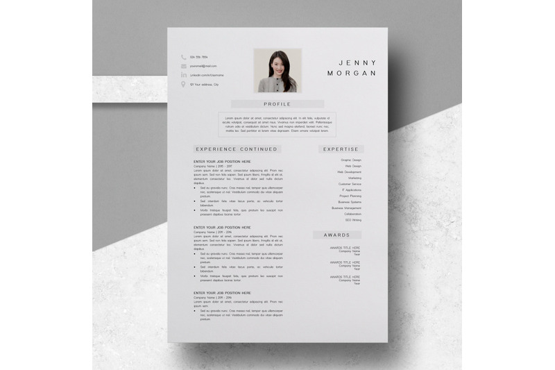 simple-cv-template-word-resume-with-photo-template-jenny