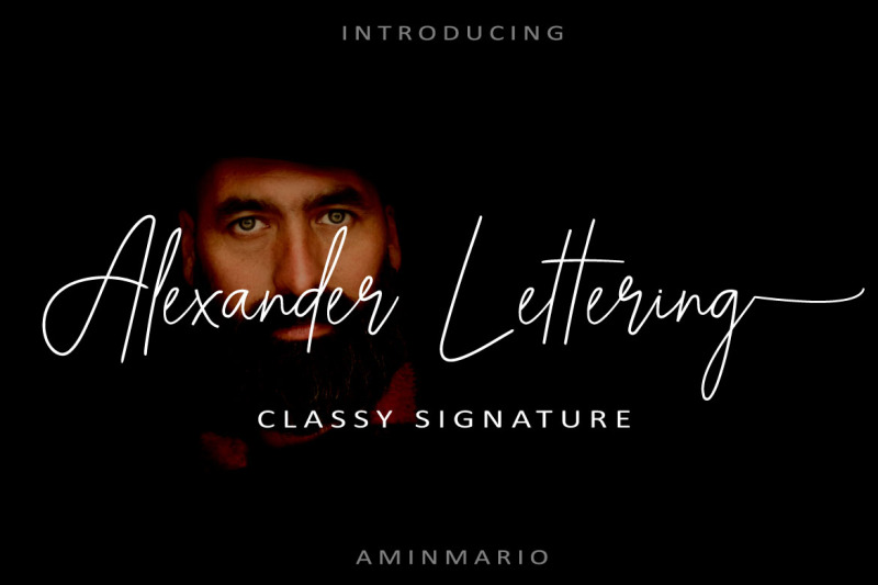 Alexander Lettering Stay Classic By Aminmario Thehungryjpeg Com