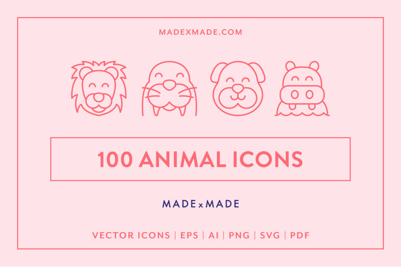 line-icons-animals