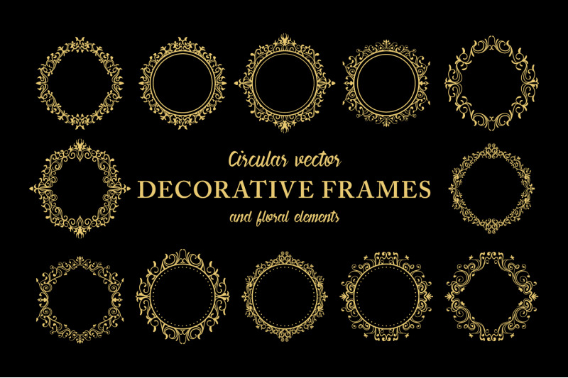 floral-decorative-ornate-frames