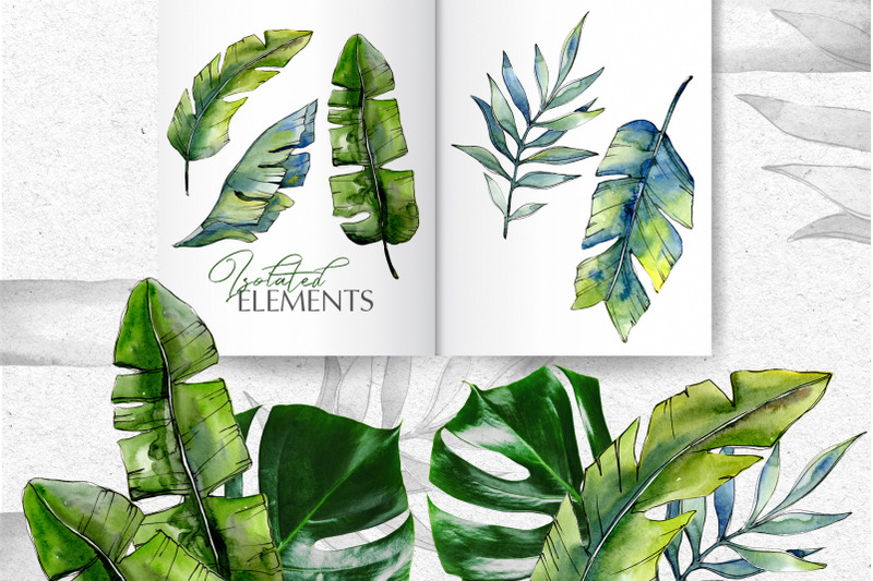 tropical-forest-watercolor-png