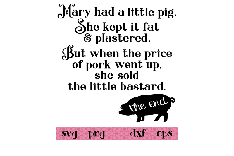 mary-had-a-little-pig