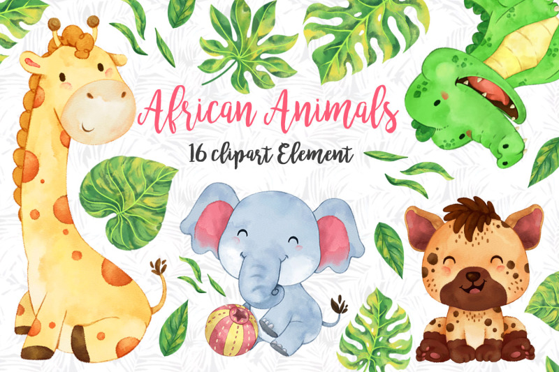 african-safari-animals-set-2