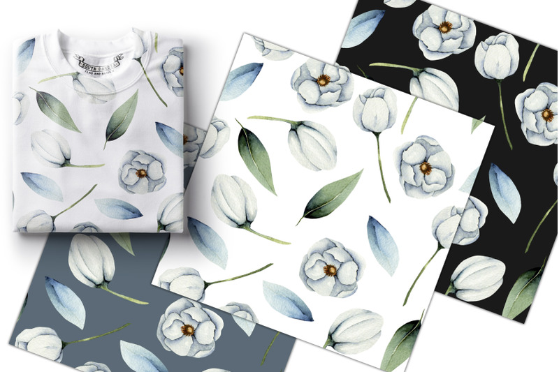 vermont-flowers-12-seamless-patterns