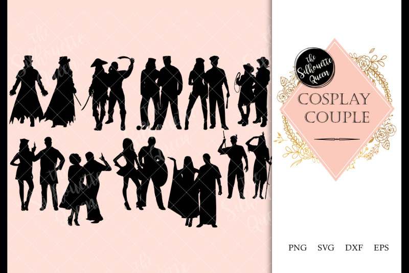 cosplay-couples-svg-file-svg-cut-file-silhouette-studio-cricut-desi