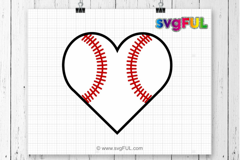Free Free 206 Cricut Baseball Heart Svg Free SVG PNG EPS DXF File