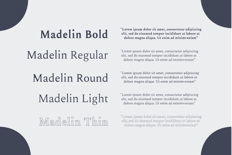 Madelin Serif Font Family By Creativewhoa Thehungryjpeg Com