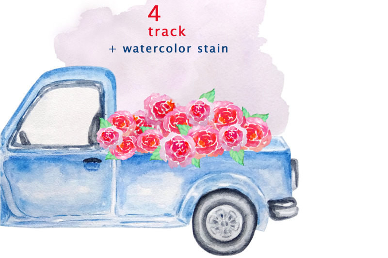 watercolor-blue-track-clipart