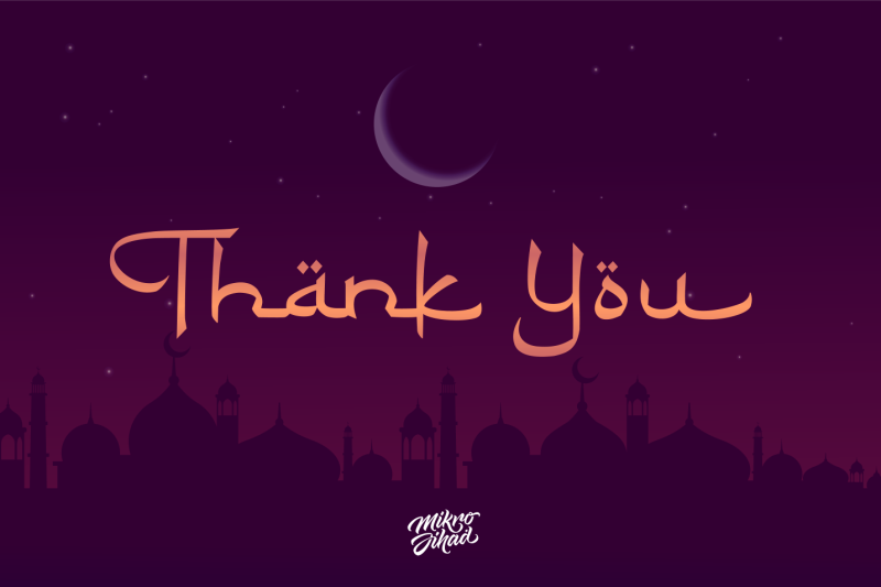 Ramadhan Karim Fauxlang Arabic Font By Mikrojihad Typefounder Thehungryjpeg Com