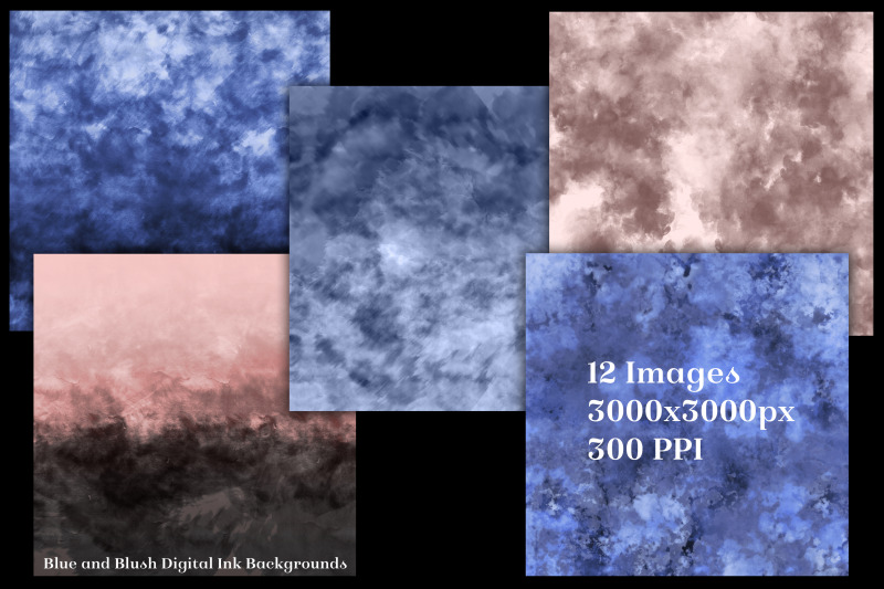 blue-and-blush-digital-ink-backgrounds-12-image-textures-set