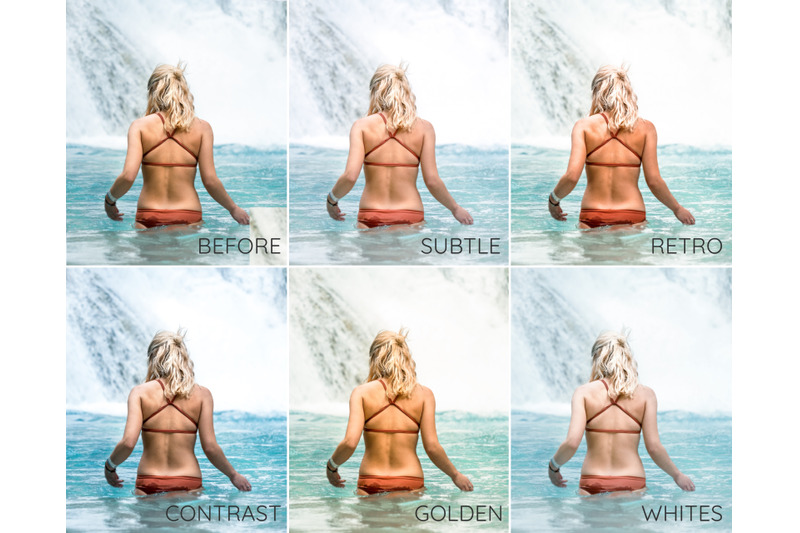 Lightroom Blonde Mobile Presets By Paper Farms Thehungryjpeg Com