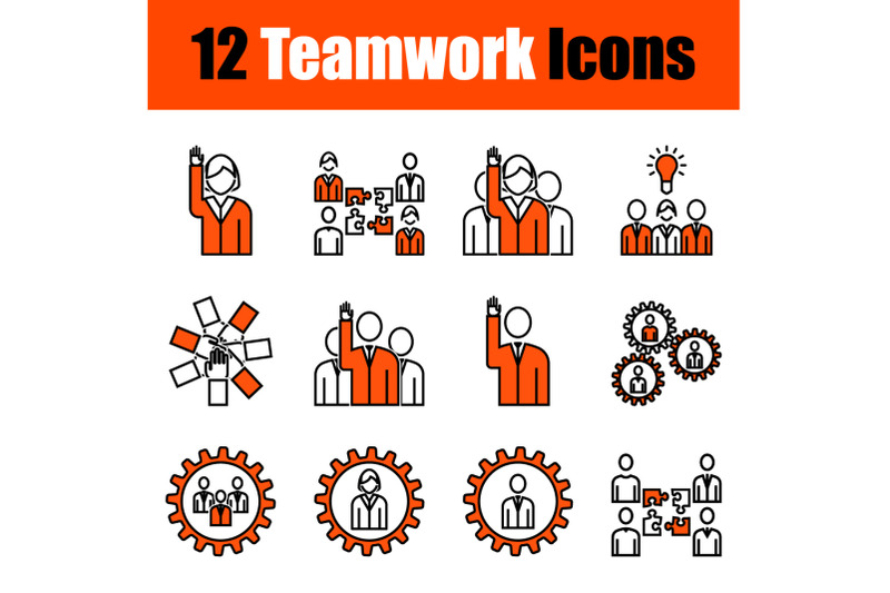 set-of-12-teamwork-icons