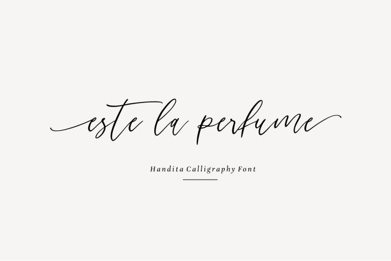 handita-calligraphy-font
