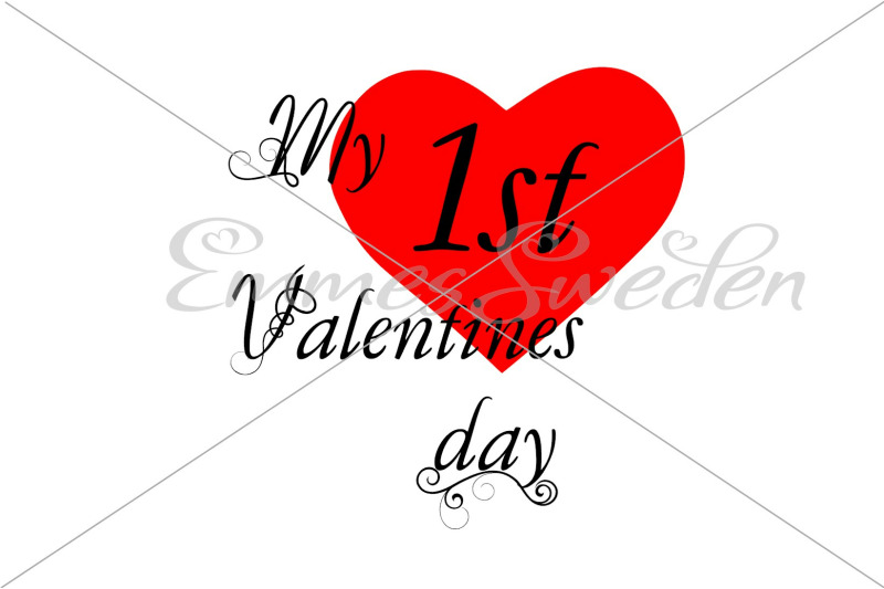 my-1st-valentines-day-svg