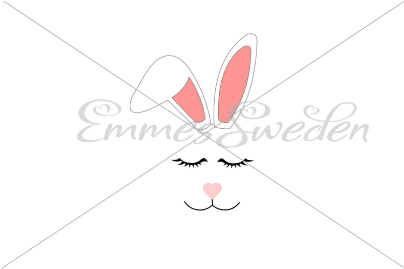 bunny-face-svg