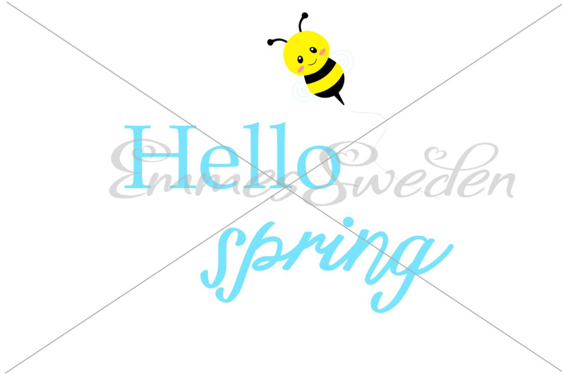 hello-spring-bee-svg