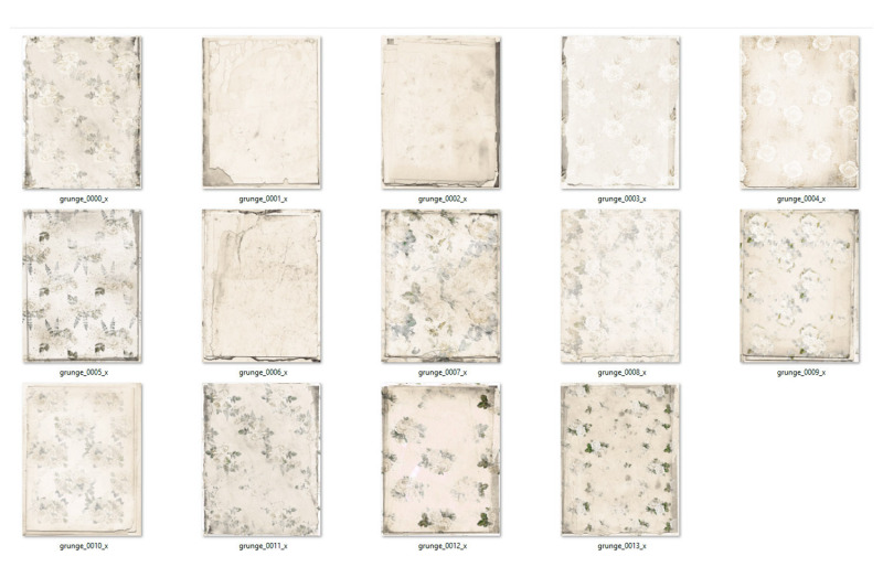 ivory-shabby-chic-notebook-paper