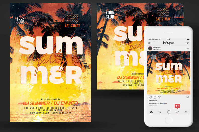 summer-party-flyer