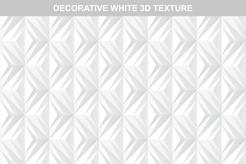 white-decorative-3d-texture