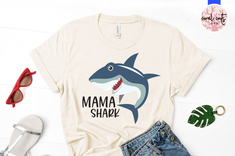 Free Free Mama Shark Svg 406 SVG PNG EPS DXF File