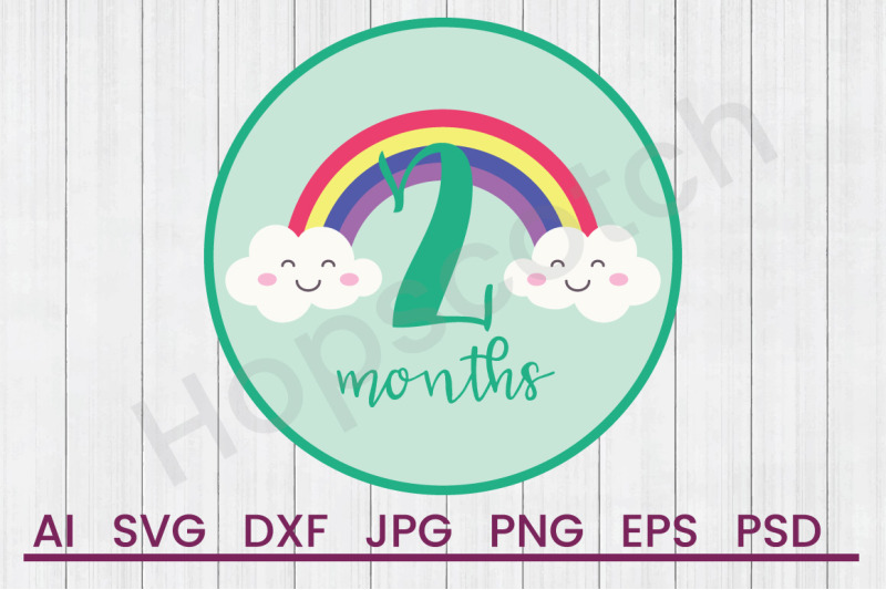 two-months-svg-file-dxf-file