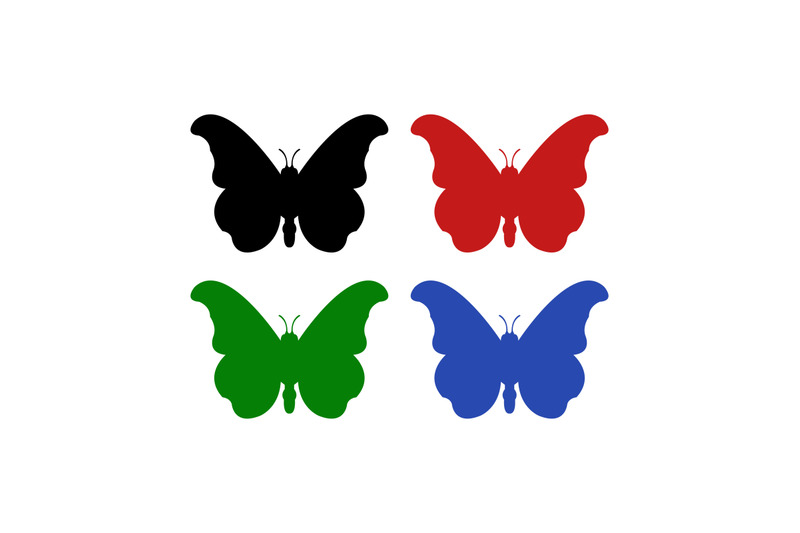 set-of-butterflies