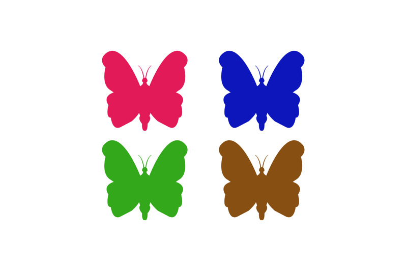 set-of-butterflies