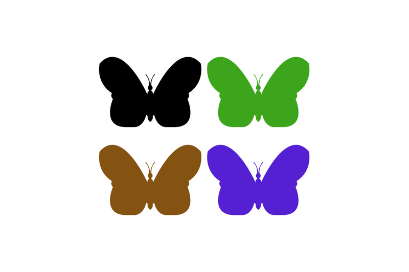 set-of-butterflies