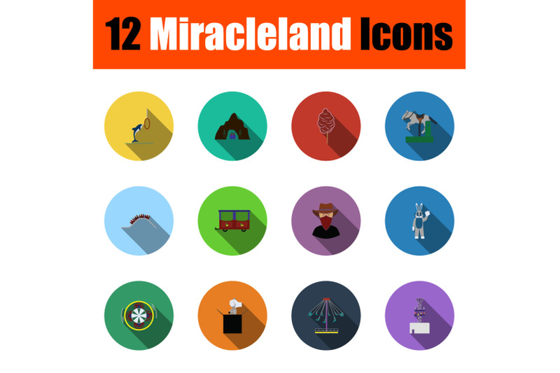 set-of-miracleland-icons