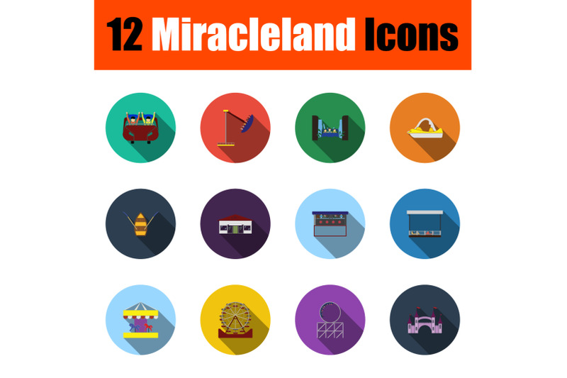 set-of-miracleland-icons