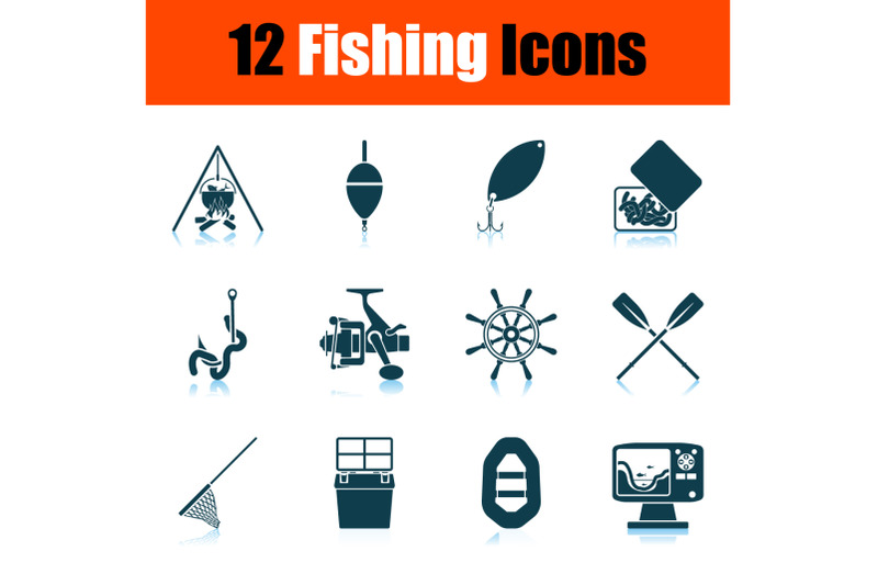 fishing-icon-set