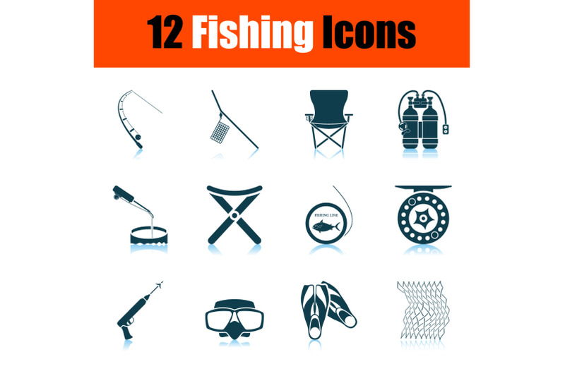 fishing-icon-set