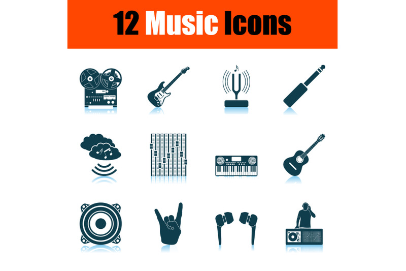 set-of-music-icons