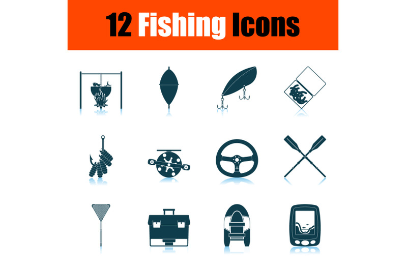 fishing-icon-set
