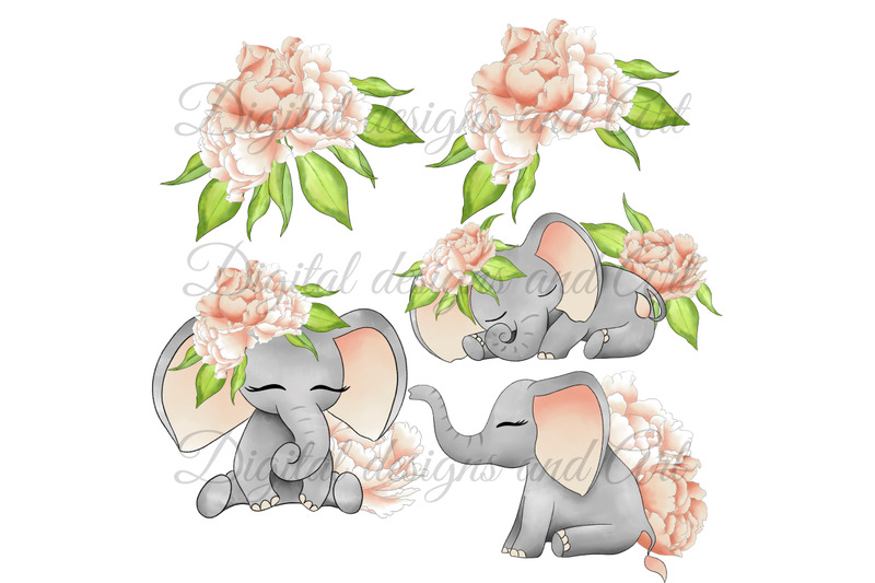 baby-elephant-pattern-in-peach