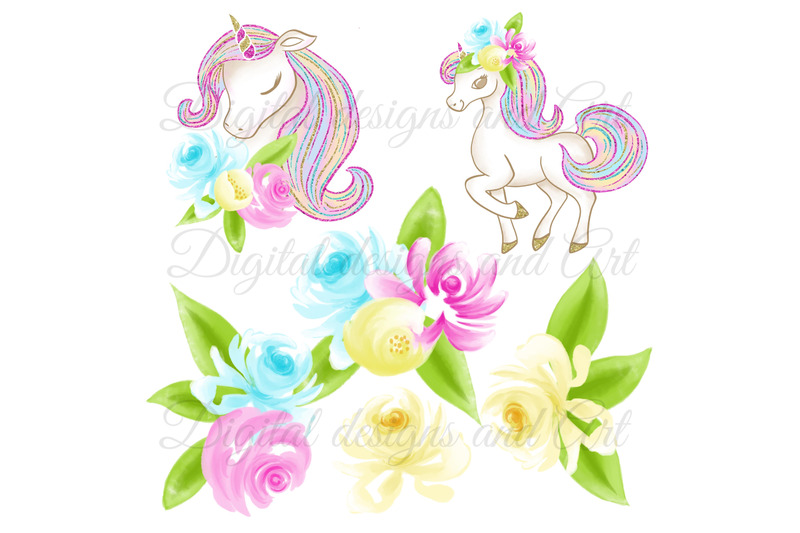 cute-unicorns-clipart