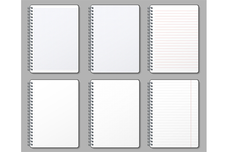 notebook-page-lined-and-dotted-pages-notebooks-binded-on-metal-spira