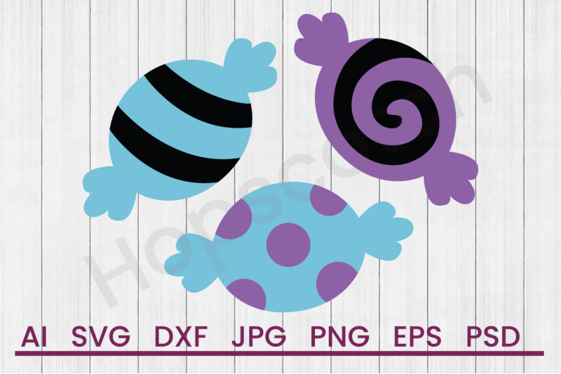 Download Halloween Candy - SVG File, DXF File By Hopscotch Designs ...