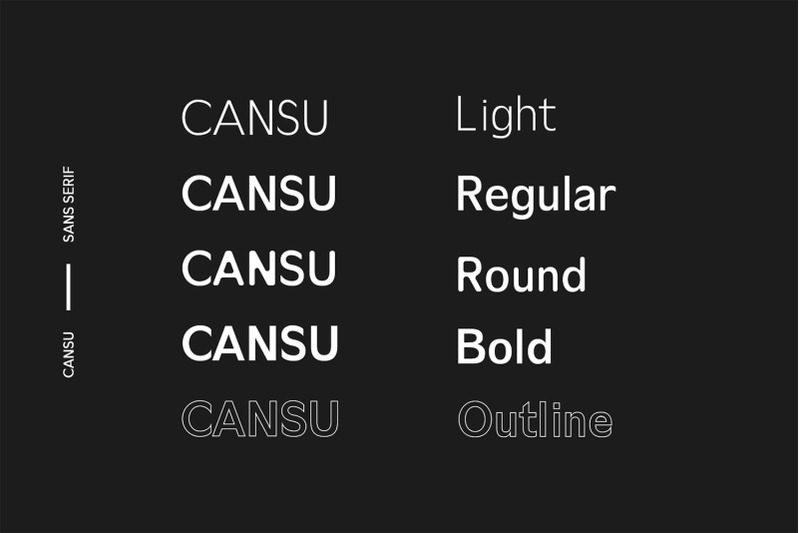 Cansu Sans Serif Font Family By Creativewhoa Thehungryjpeg Com
