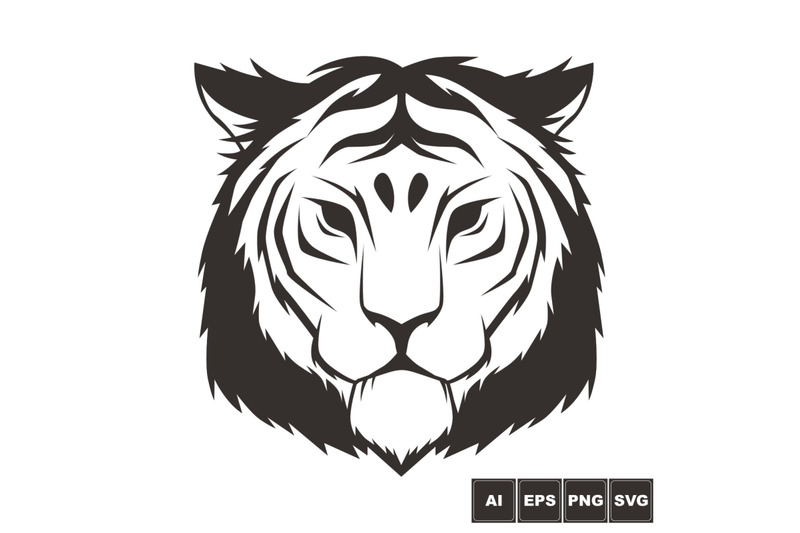 tiger-head-vector-illustration