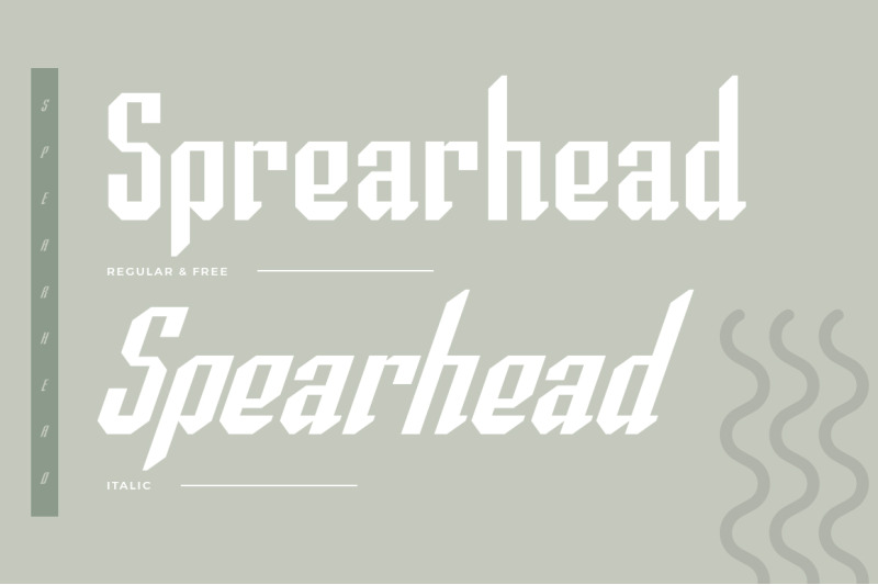 spearhead-typeface-font