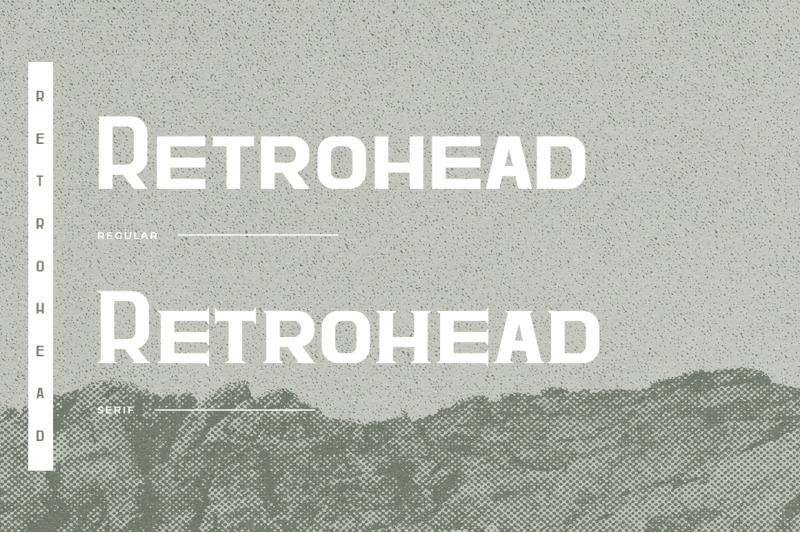 retrohead-typeface-font