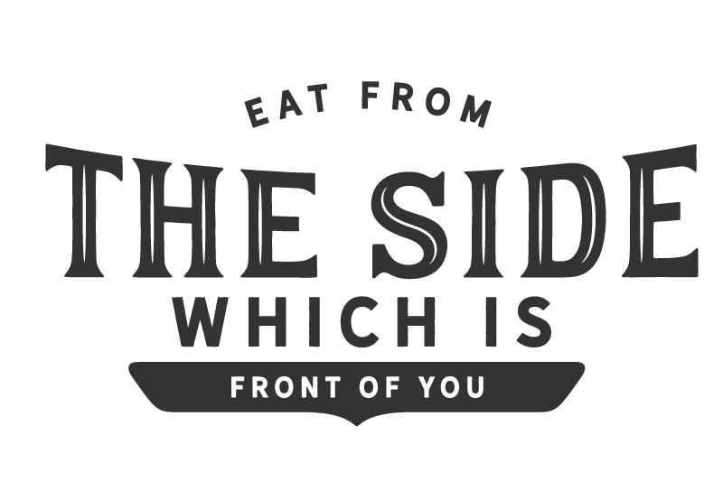 eat-from-the-side-which-is-front-of-you