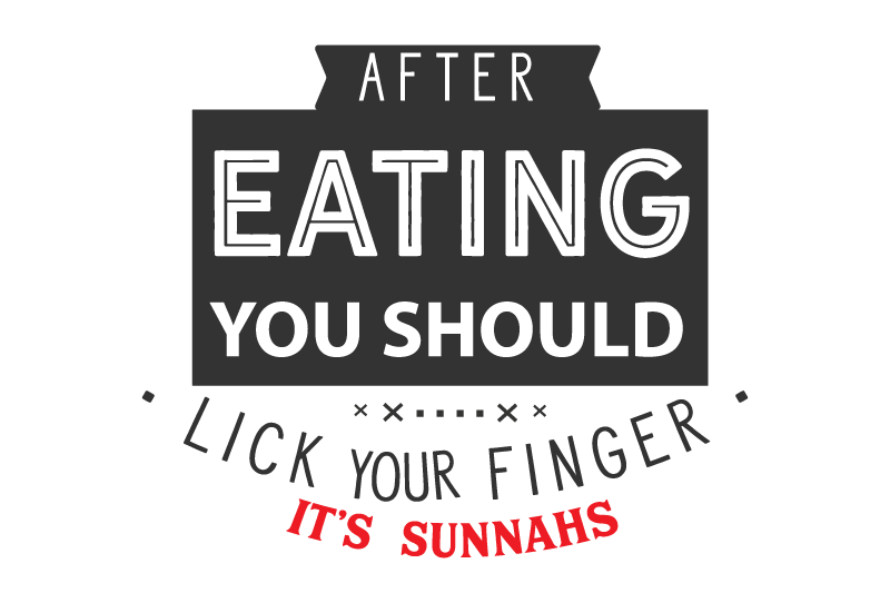 after-eating-one-should-lick-his-finger-it-039-s-sunnahs