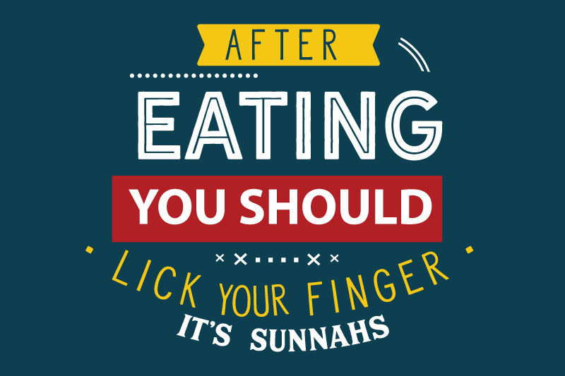 after-eating-one-should-lick-his-finger-it-039-s-sunnahs