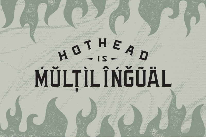 hothead-western-font