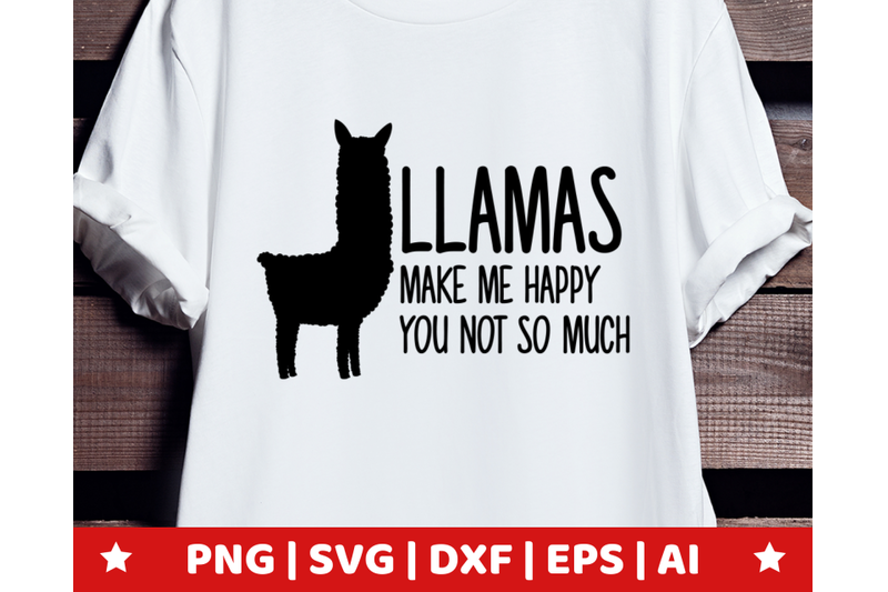 llama-make-me-happy-svg-llama-clipart-llama-vector-lama-cricut