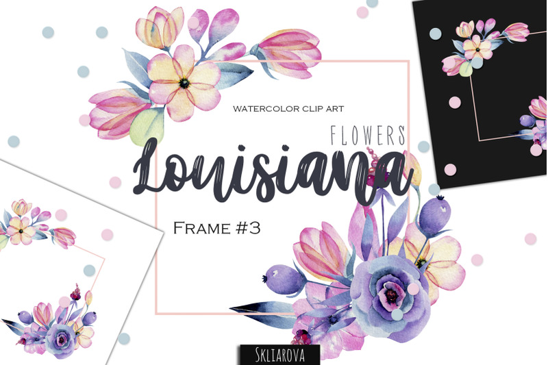 louisiana-flowers-frame-3